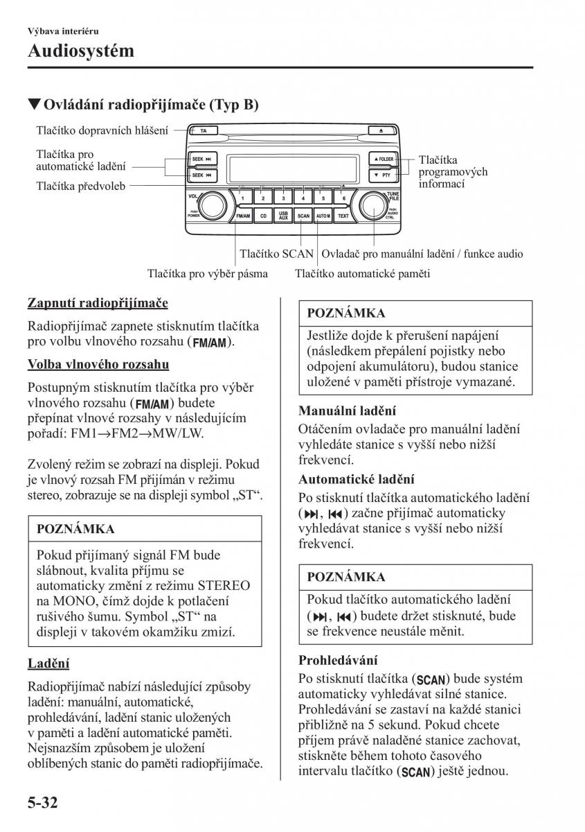 Mazda CX 5 navod k obsludze / page 339