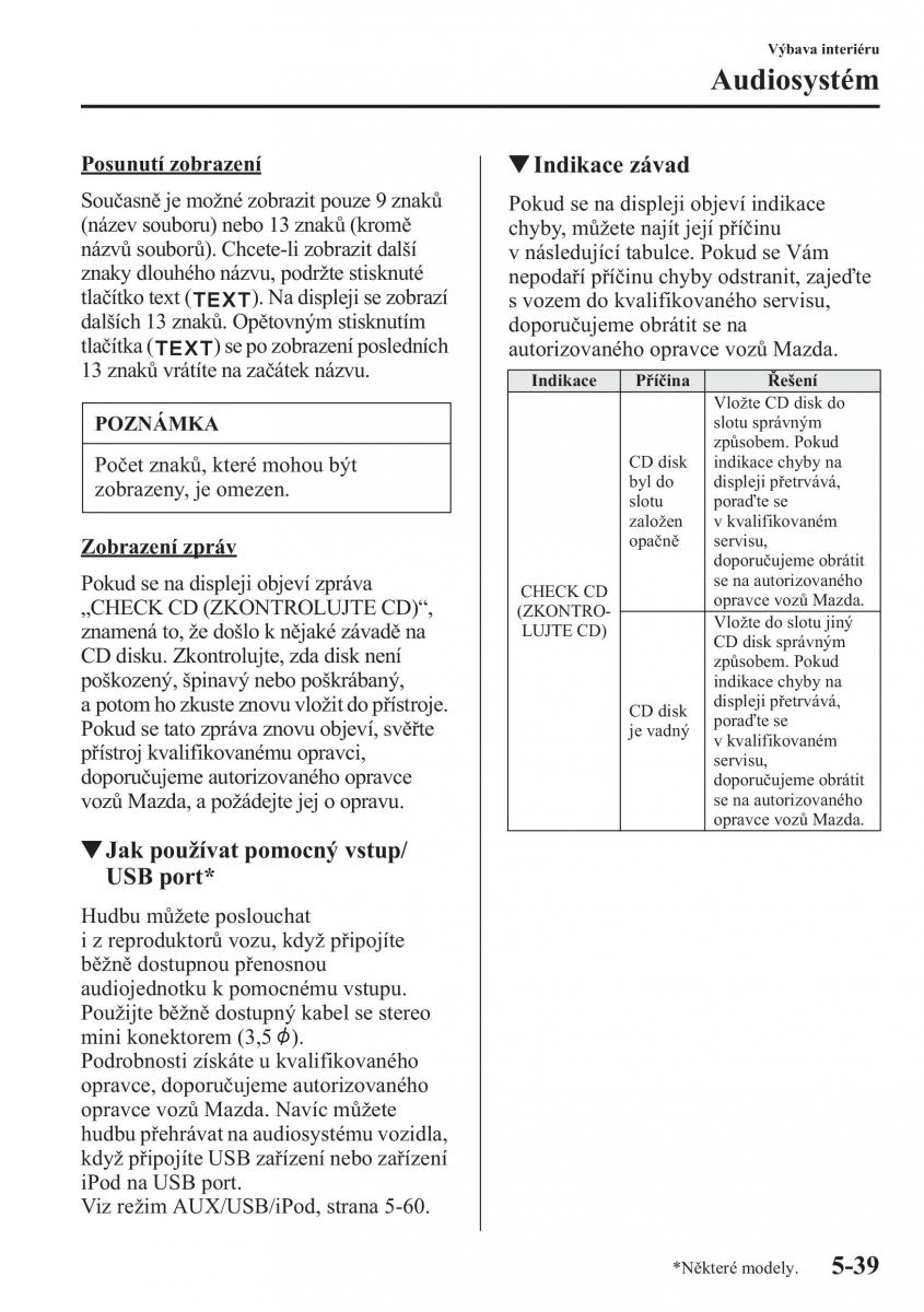 Mazda CX 5 navod k obsludze / page 346