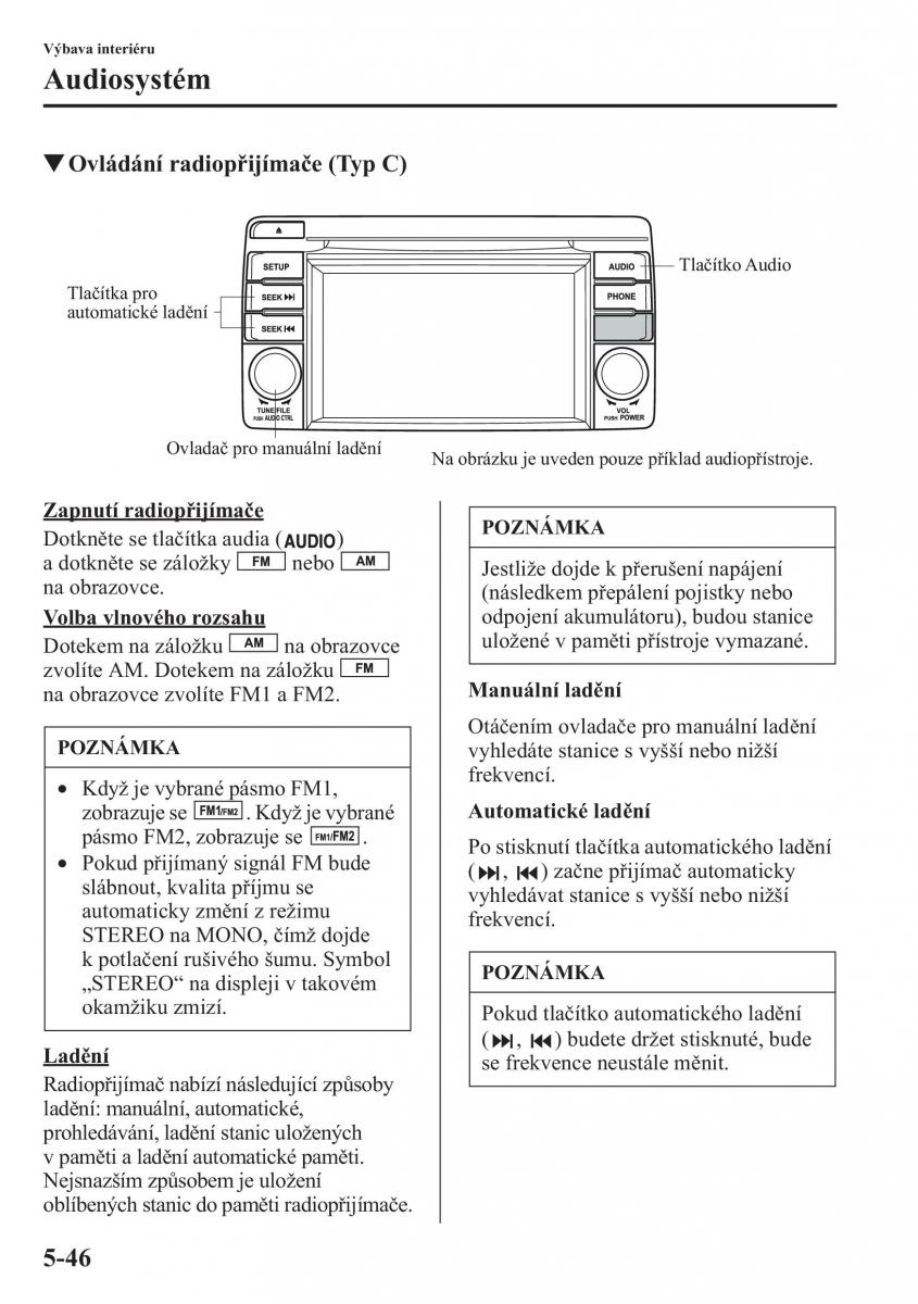 Mazda CX 5 navod k obsludze / page 353