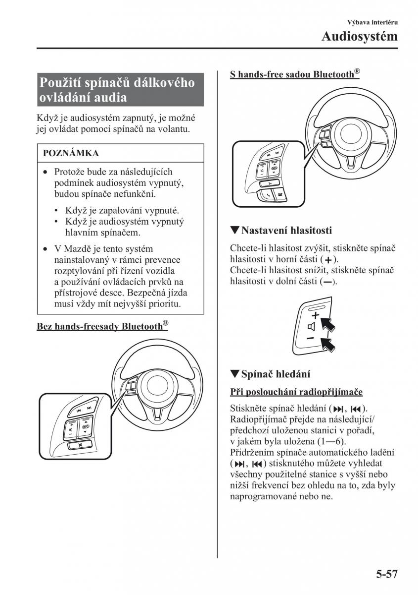 Mazda CX 5 navod k obsludze / page 364