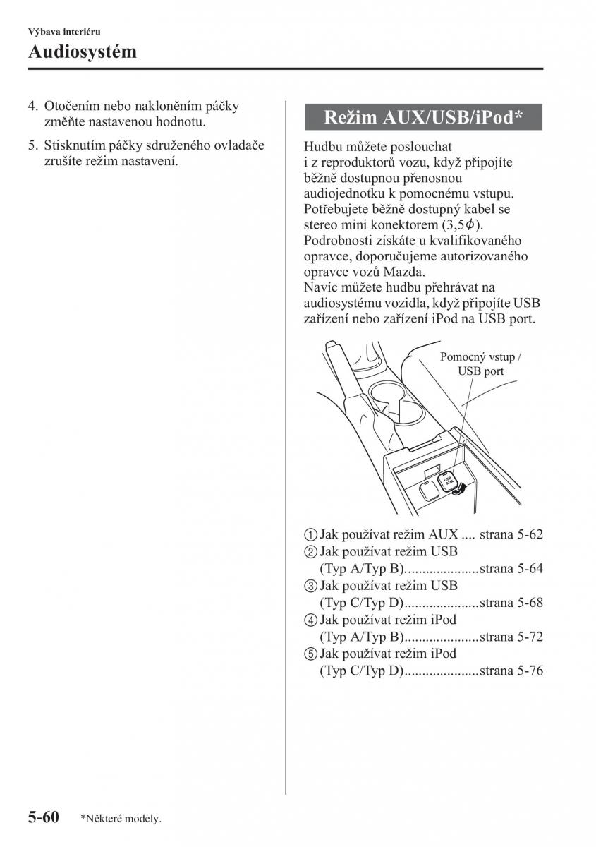 Mazda CX 5 navod k obsludze / page 367