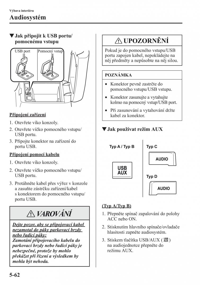 Mazda CX 5 navod k obsludze / page 369