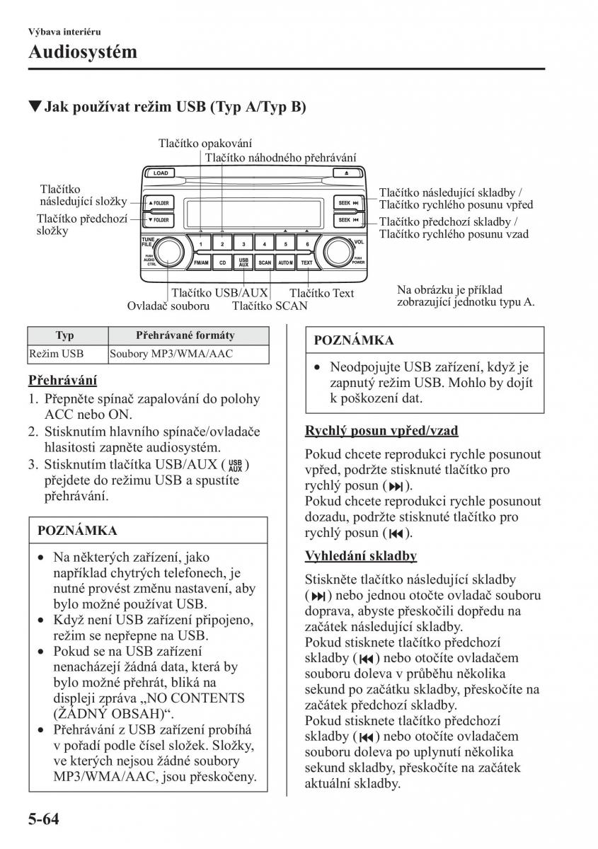 Mazda CX 5 navod k obsludze / page 371