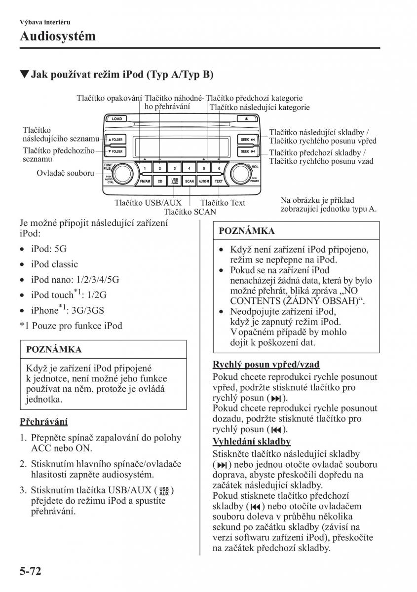 Mazda CX 5 navod k obsludze / page 379