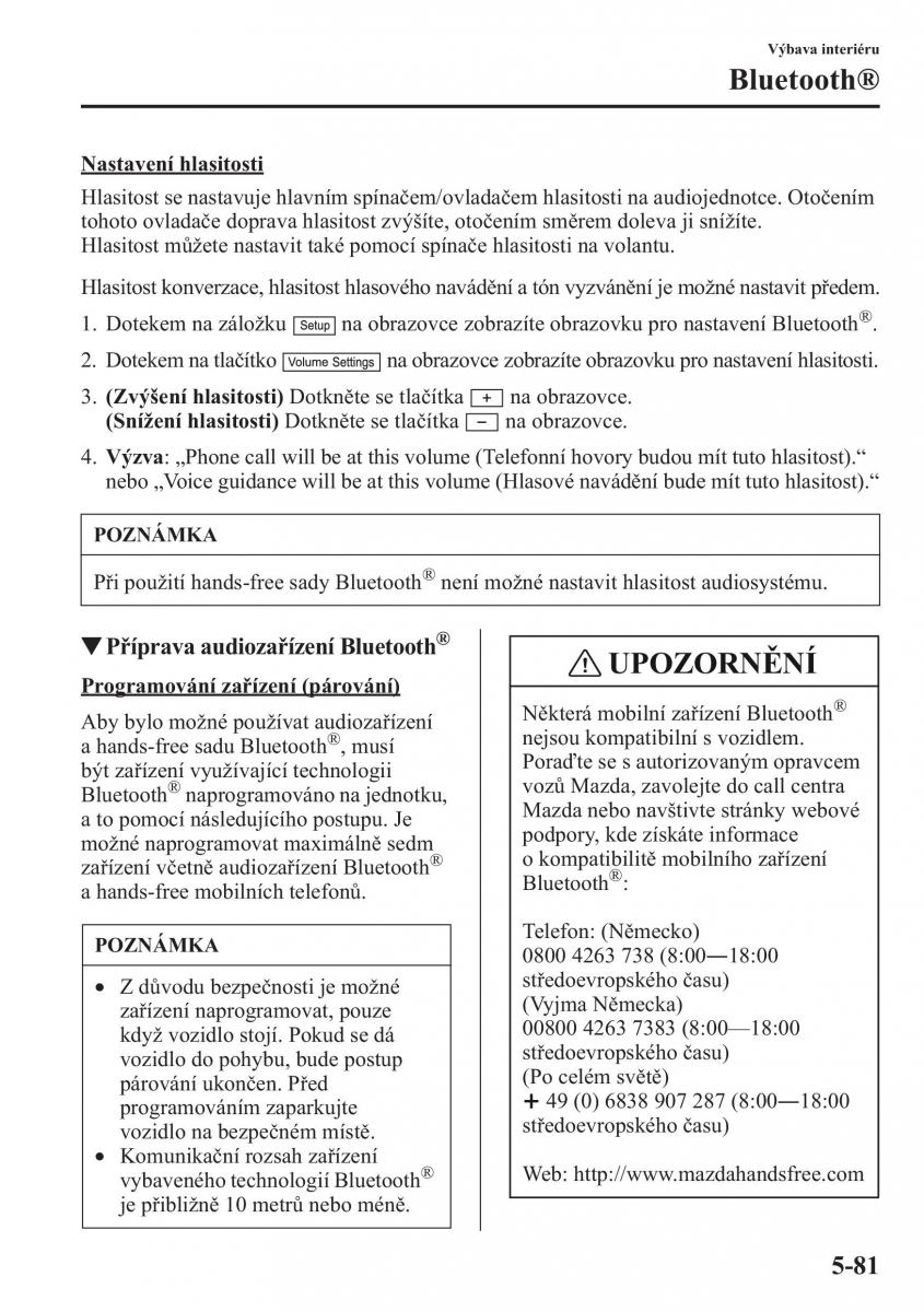 Mazda CX 5 navod k obsludze / page 388