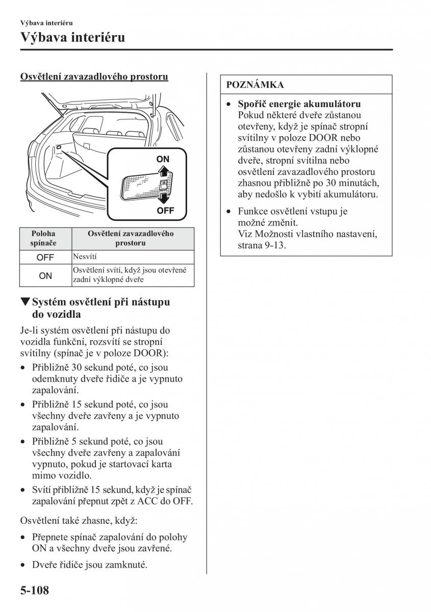 Mazda CX 5 navod k obsludze / page 415