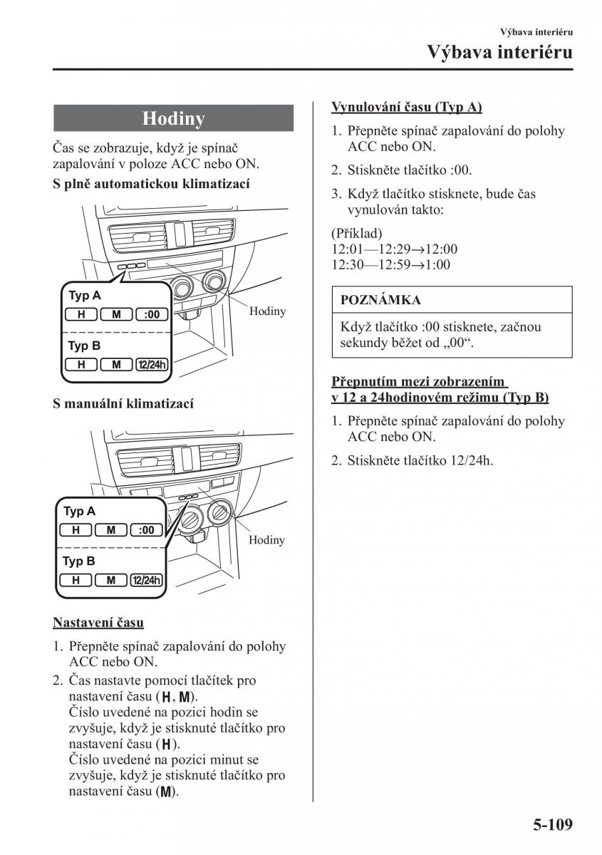 Mazda CX 5 navod k obsludze / page 416