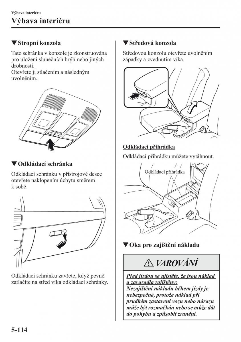 Mazda CX 5 navod k obsludze / page 421