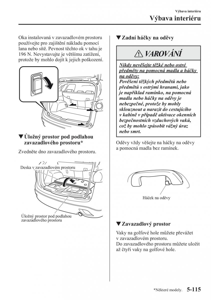 Mazda CX 5 navod k obsludze / page 422