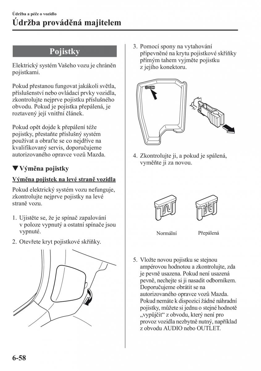 Mazda CX 5 navod k obsludze / page 483