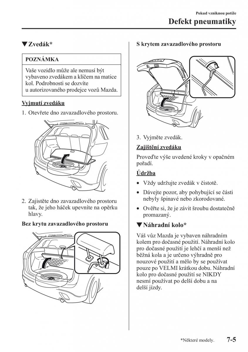 Mazda CX 5 navod k obsludze / page 502