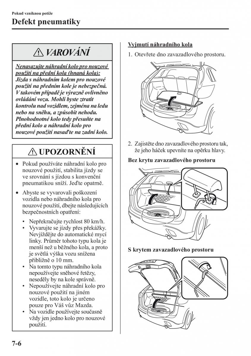 Mazda CX 5 navod k obsludze / page 503