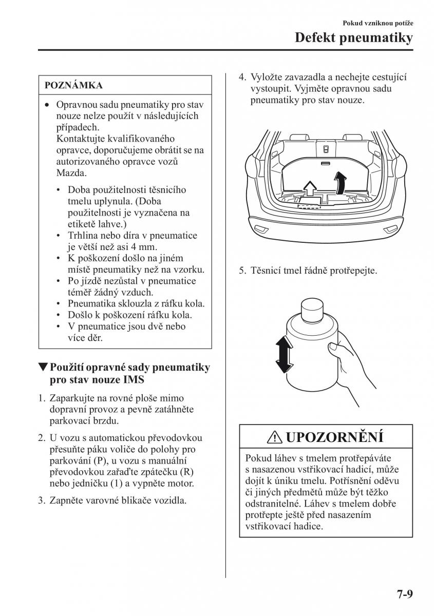 Mazda CX 5 navod k obsludze / page 506