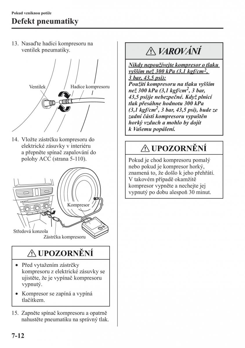 Mazda CX 5 navod k obsludze / page 509