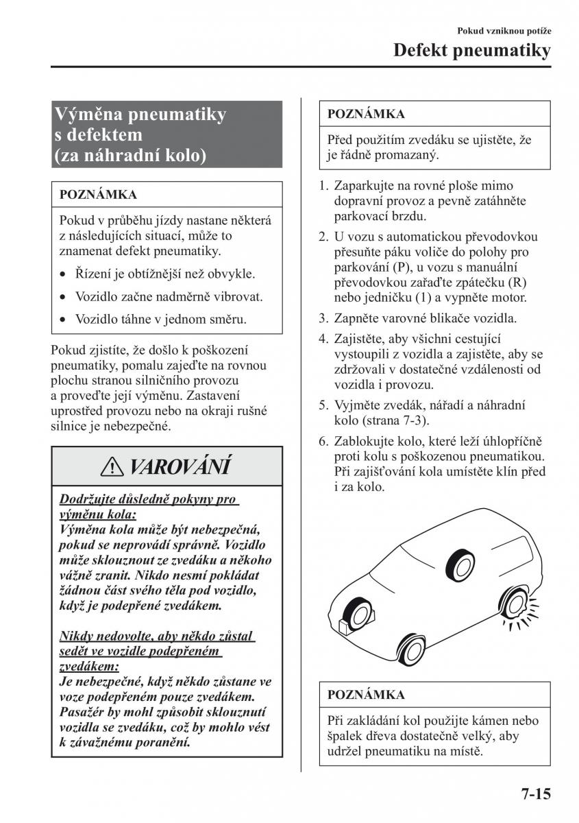 Mazda CX 5 navod k obsludze / page 512