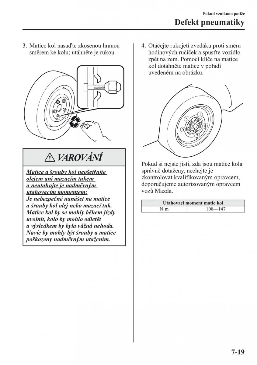 Mazda CX 5 navod k obsludze / page 516