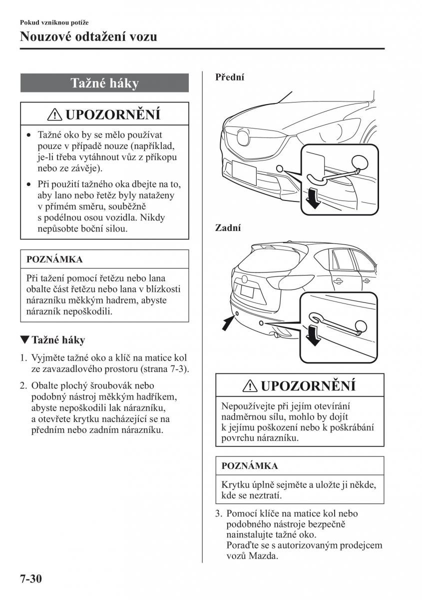 Mazda CX 5 navod k obsludze / page 527