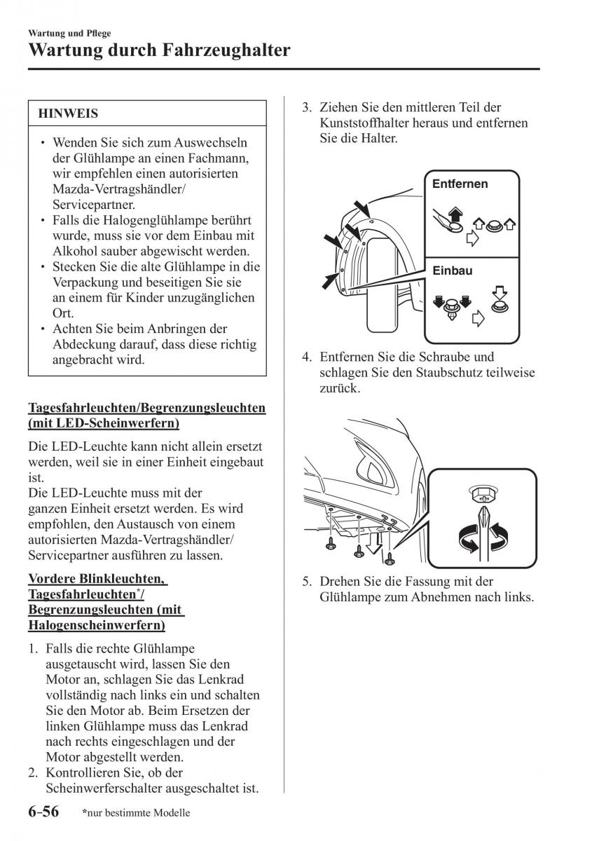 Mazda 2 Demio Handbuch / page 552