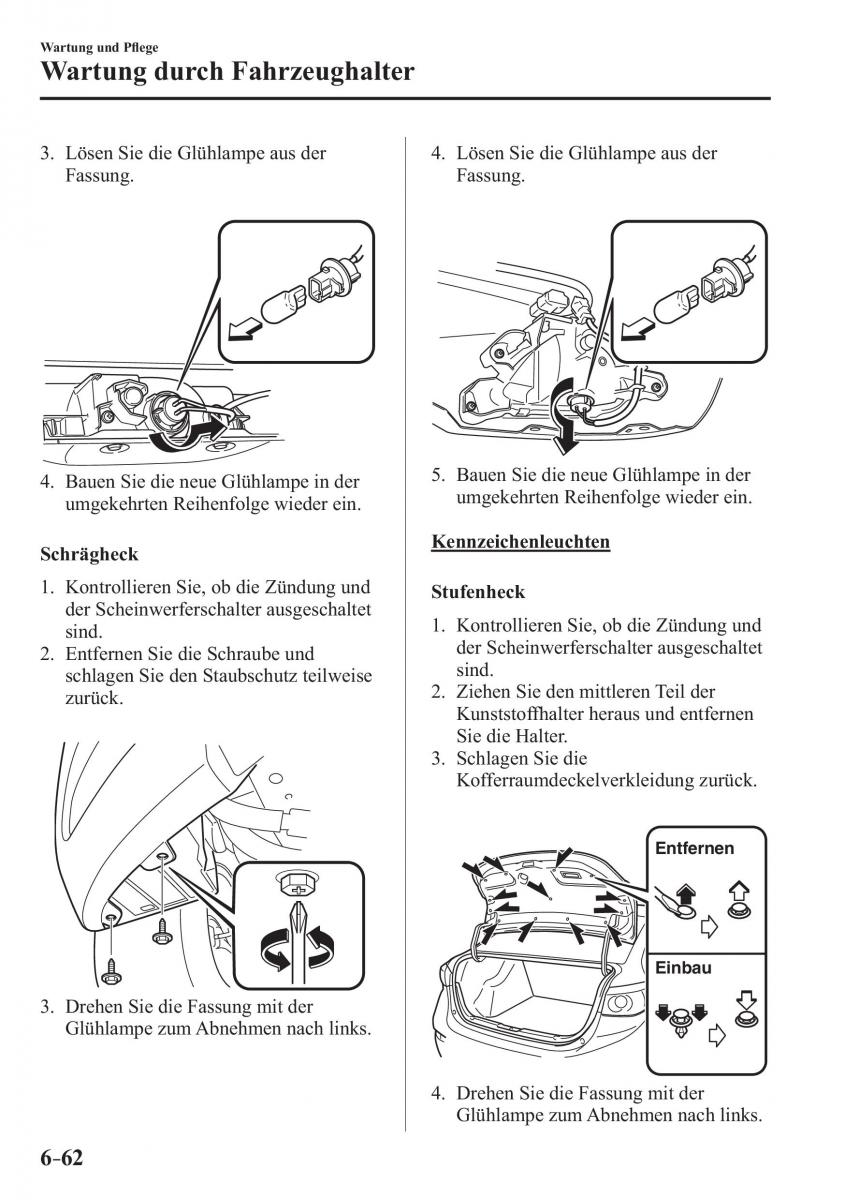 Mazda 2 Demio Handbuch / page 558