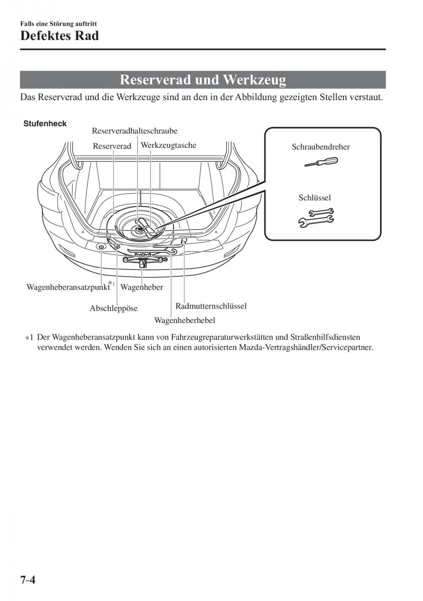 Mazda 2 Demio Handbuch / page 582