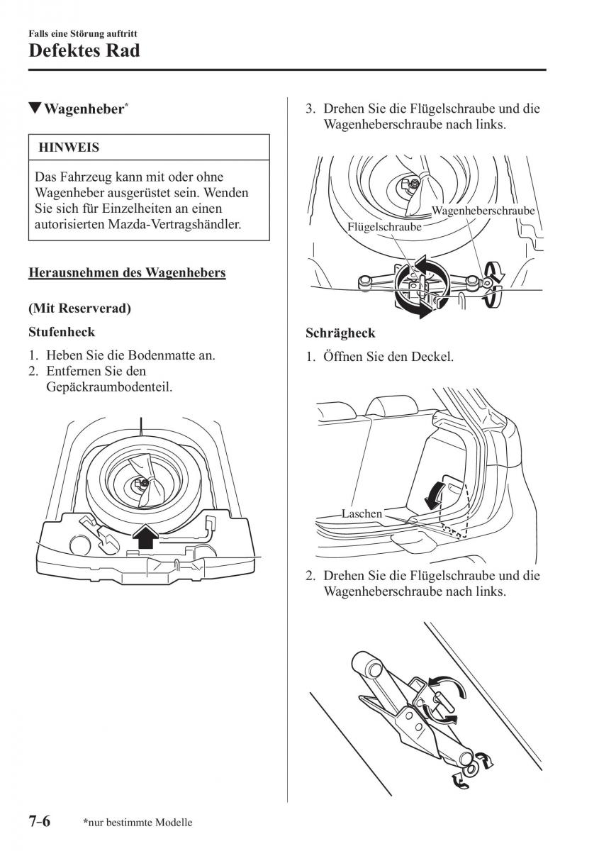 Mazda 2 Demio Handbuch / page 584