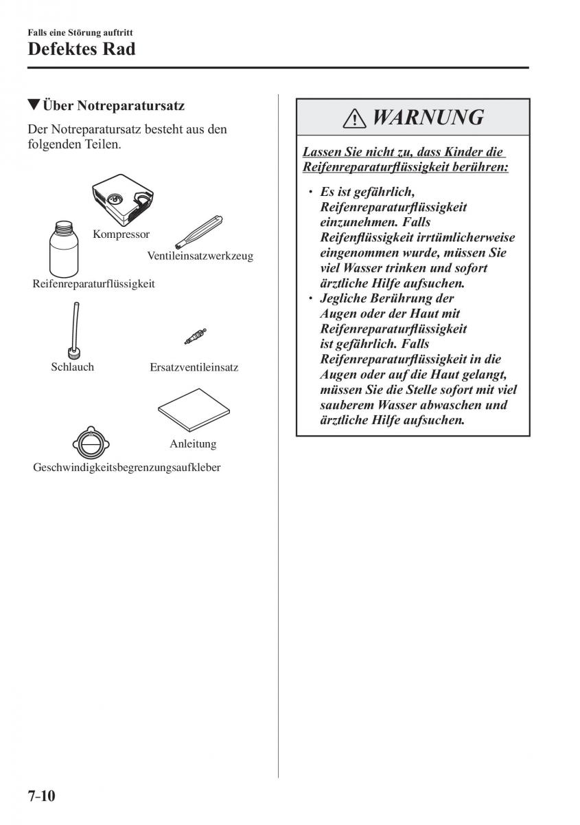 Mazda 2 Demio Handbuch / page 588