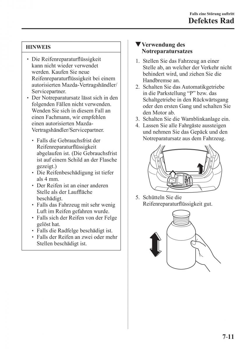 Mazda 2 Demio Handbuch / page 589