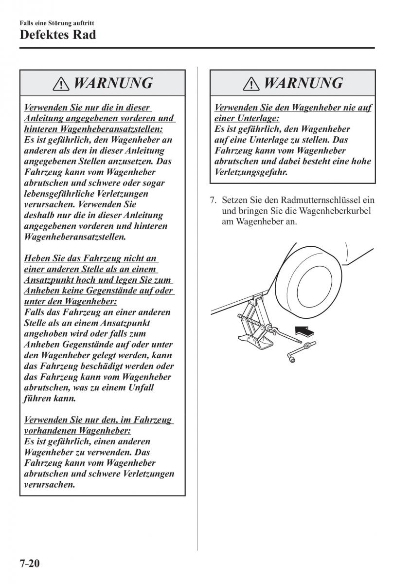 Mazda 2 Demio Handbuch / page 598