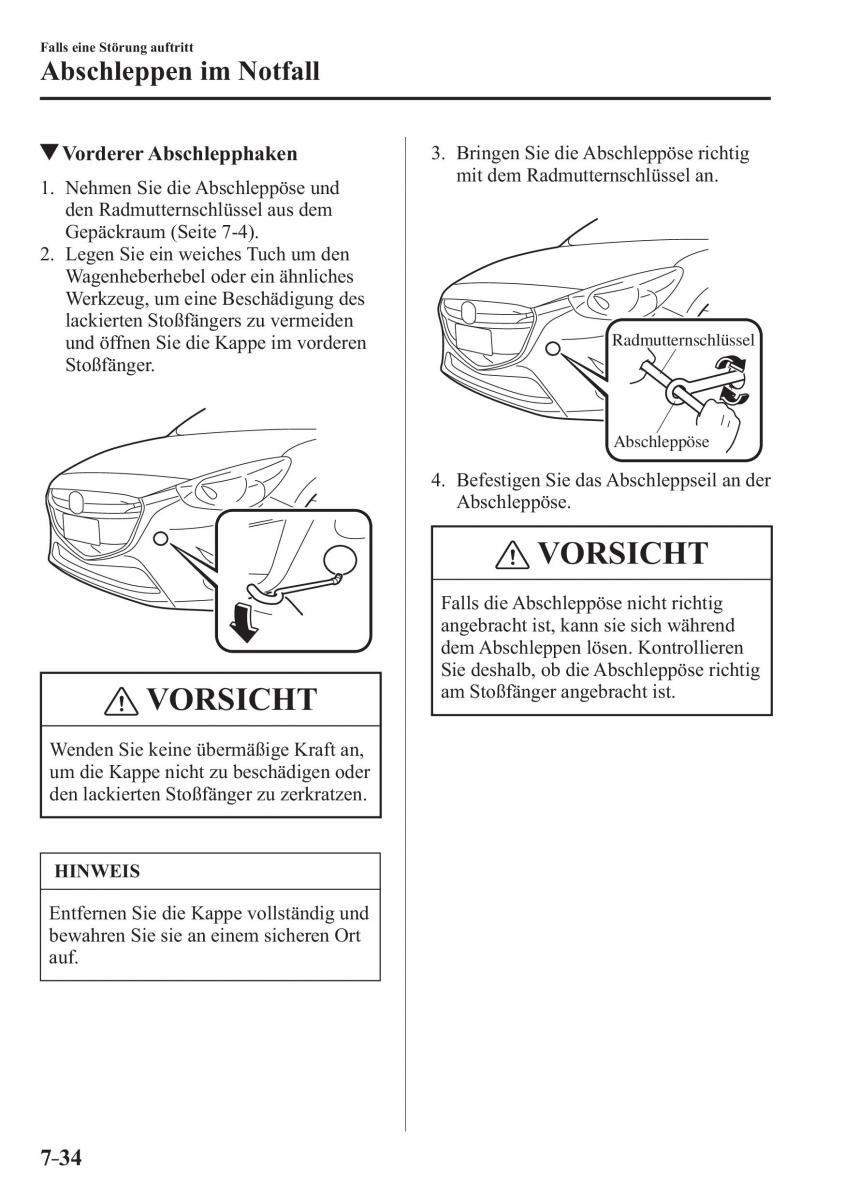 Mazda 2 Demio Handbuch / page 612