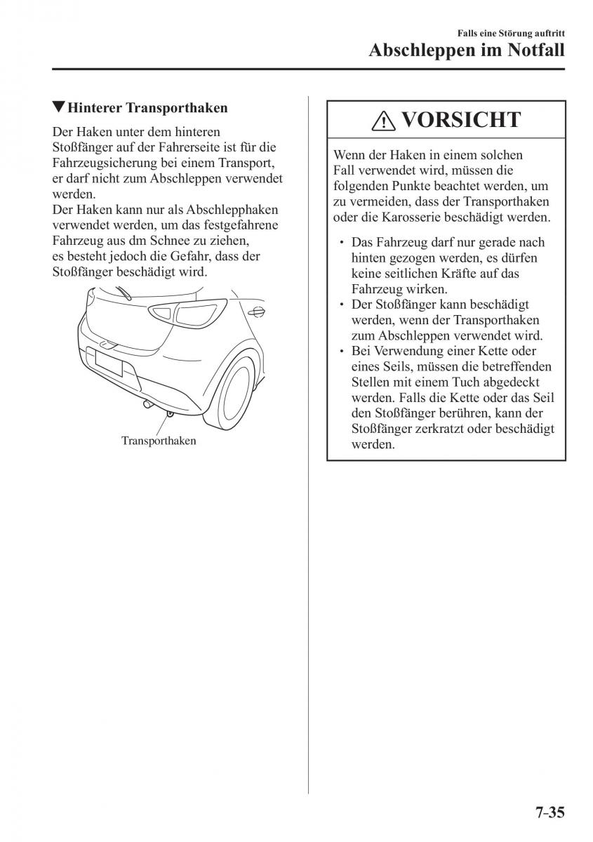 Mazda 2 Demio Handbuch / page 613