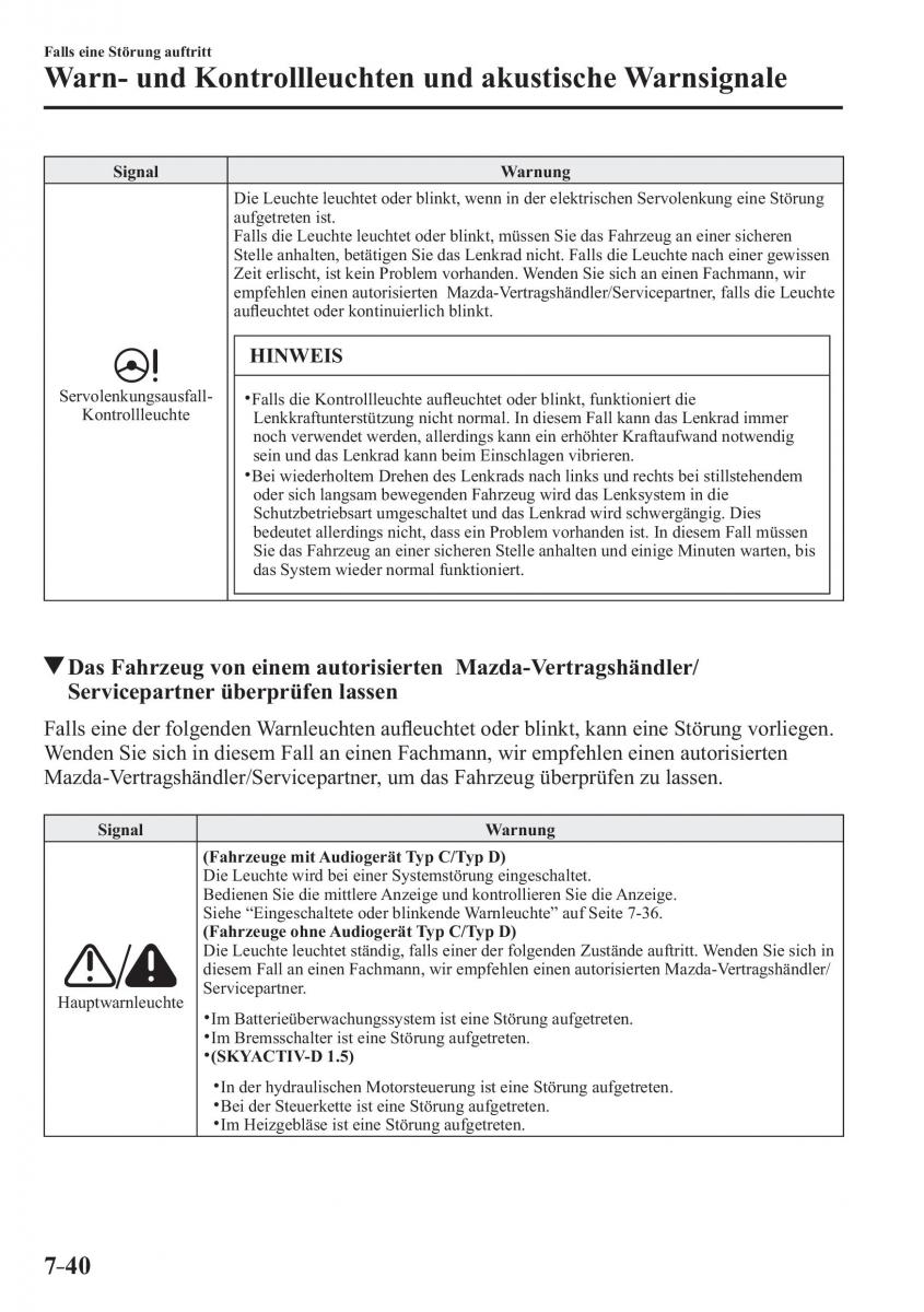 Mazda 2 Demio Handbuch / page 618