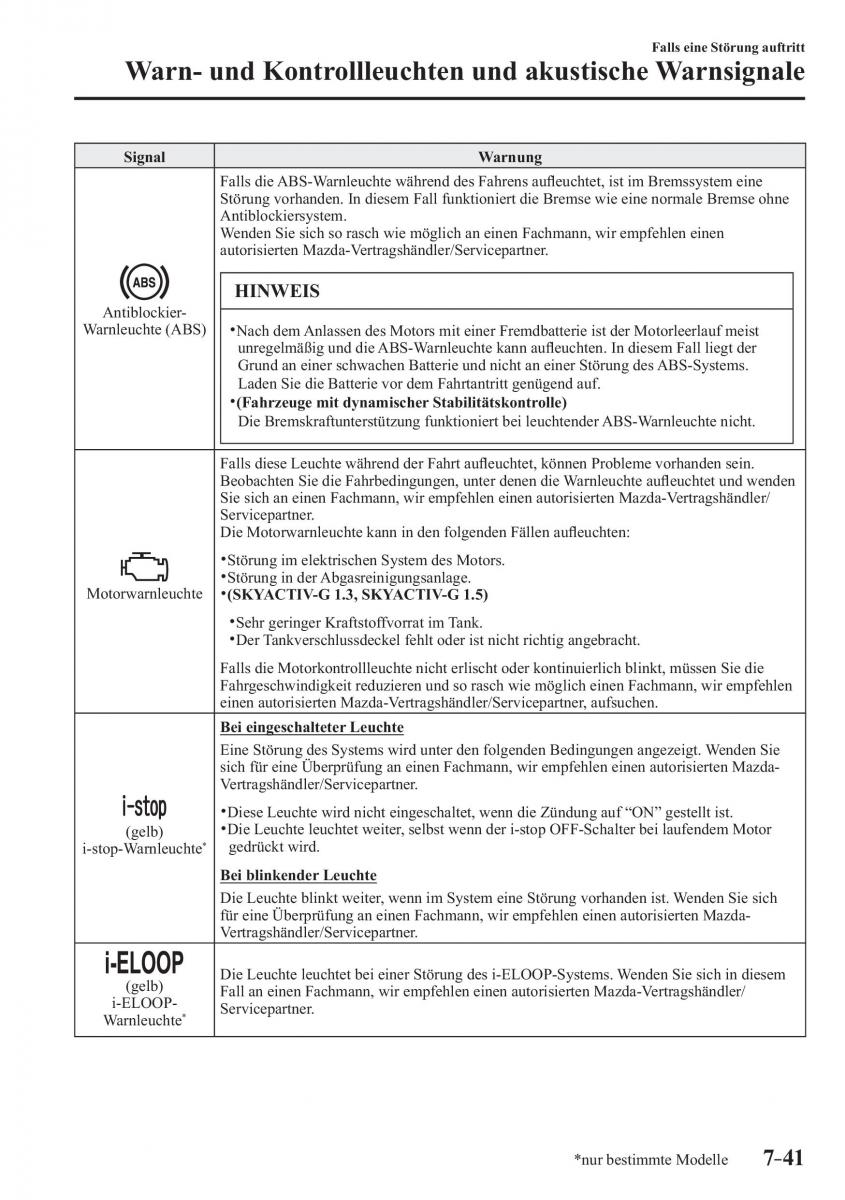 Mazda 2 Demio Handbuch / page 619