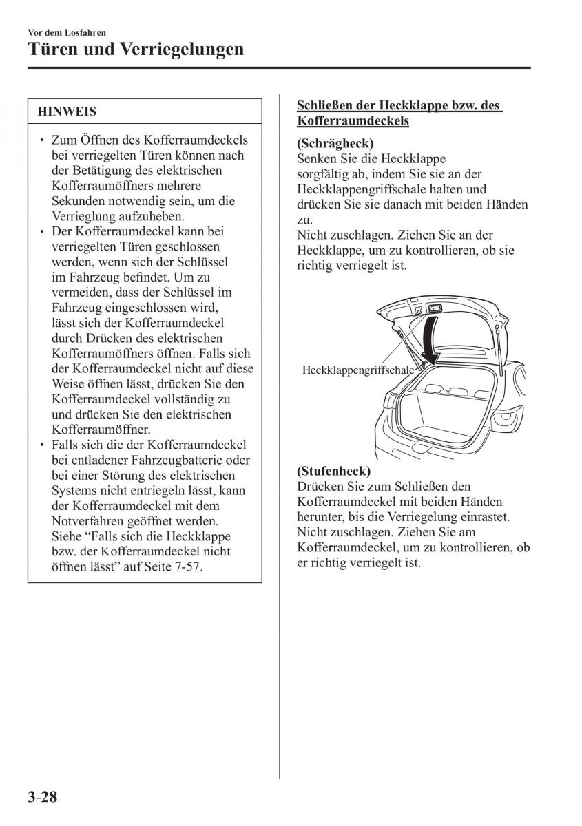 Mazda 2 Demio Handbuch / page 112