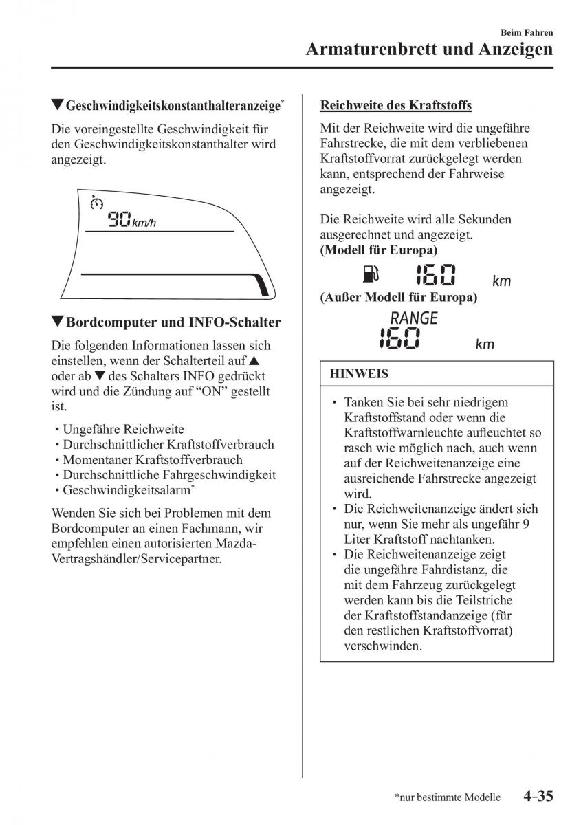 Mazda 2 Demio Handbuch / page 191