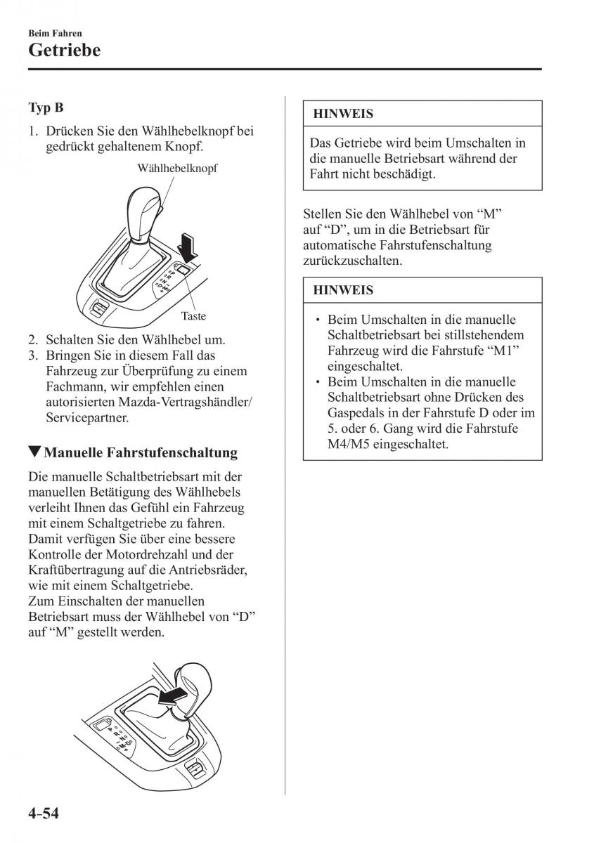 Mazda 2 Demio Handbuch / page 210