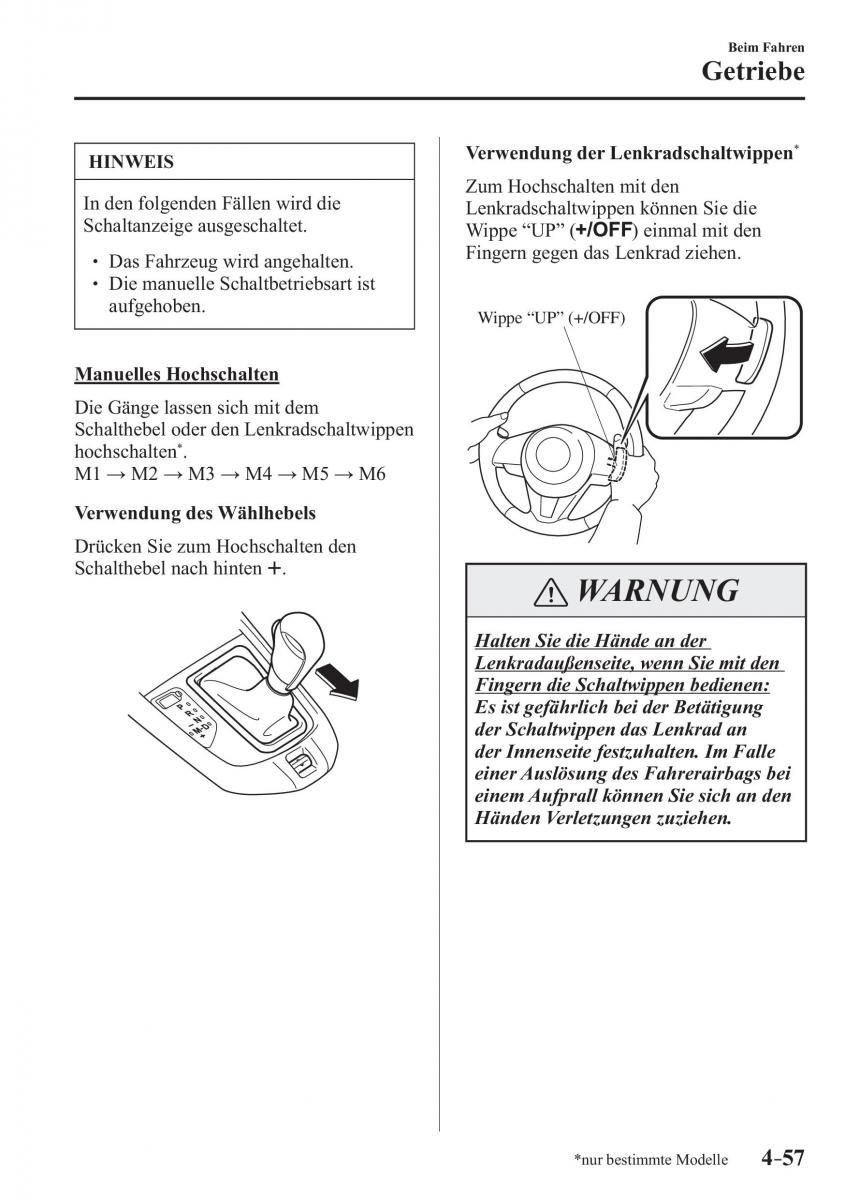 Mazda 2 Demio Handbuch / page 213