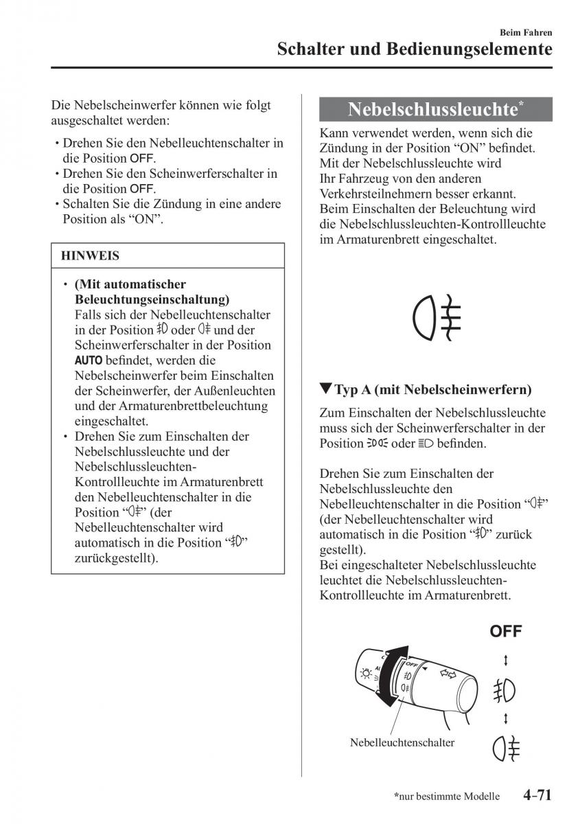 Mazda 2 Demio Handbuch / page 227