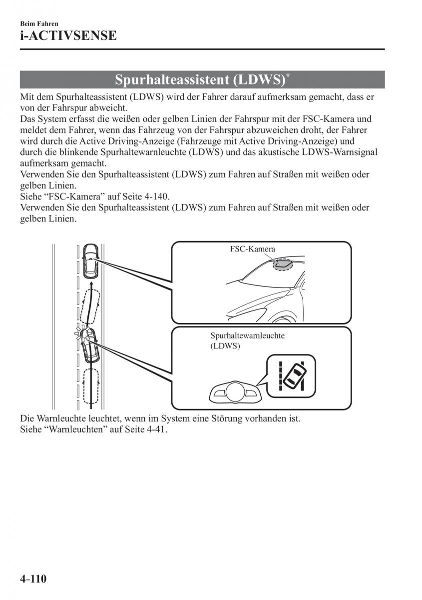 Mazda 2 Demio Handbuch / page 266