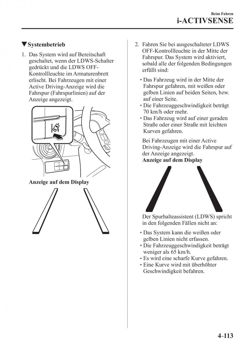 Mazda 2 Demio Handbuch / page 269