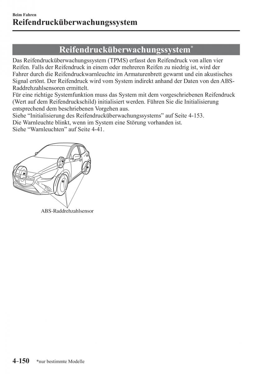 Mazda 2 Demio Handbuch / page 306