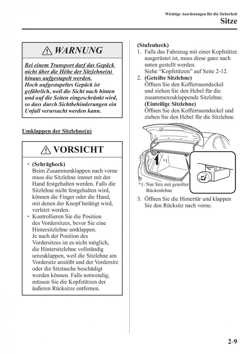 Mazda 2 Demio Handbuch / page 31