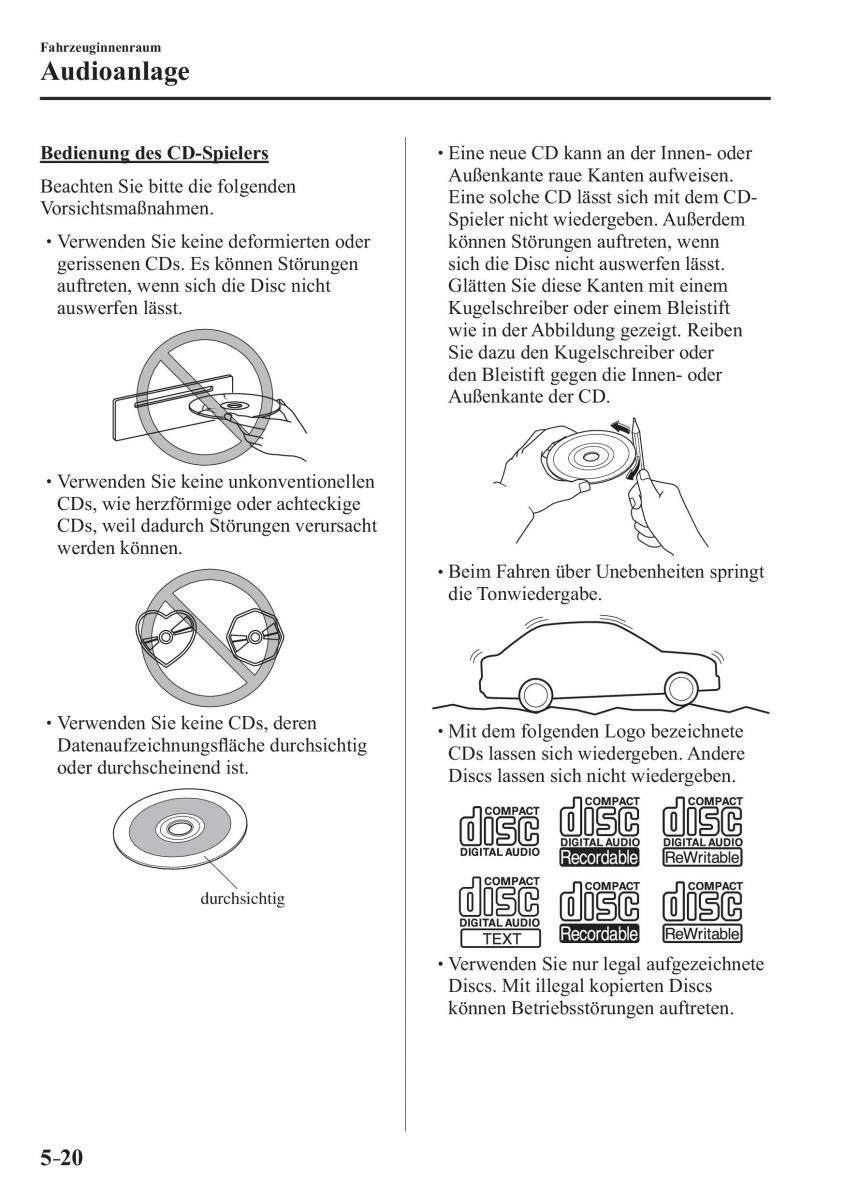 Mazda 2 Demio Handbuch / page 346