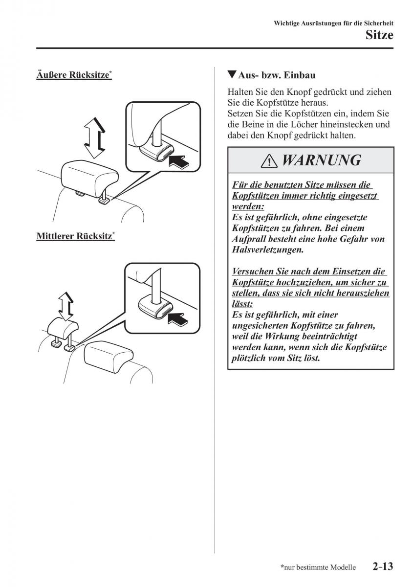 Mazda 2 Demio Handbuch / page 35