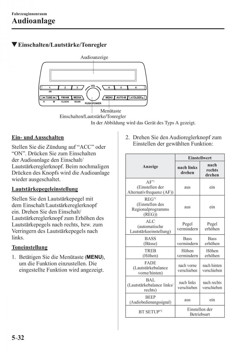 Mazda 2 Demio Handbuch / page 358