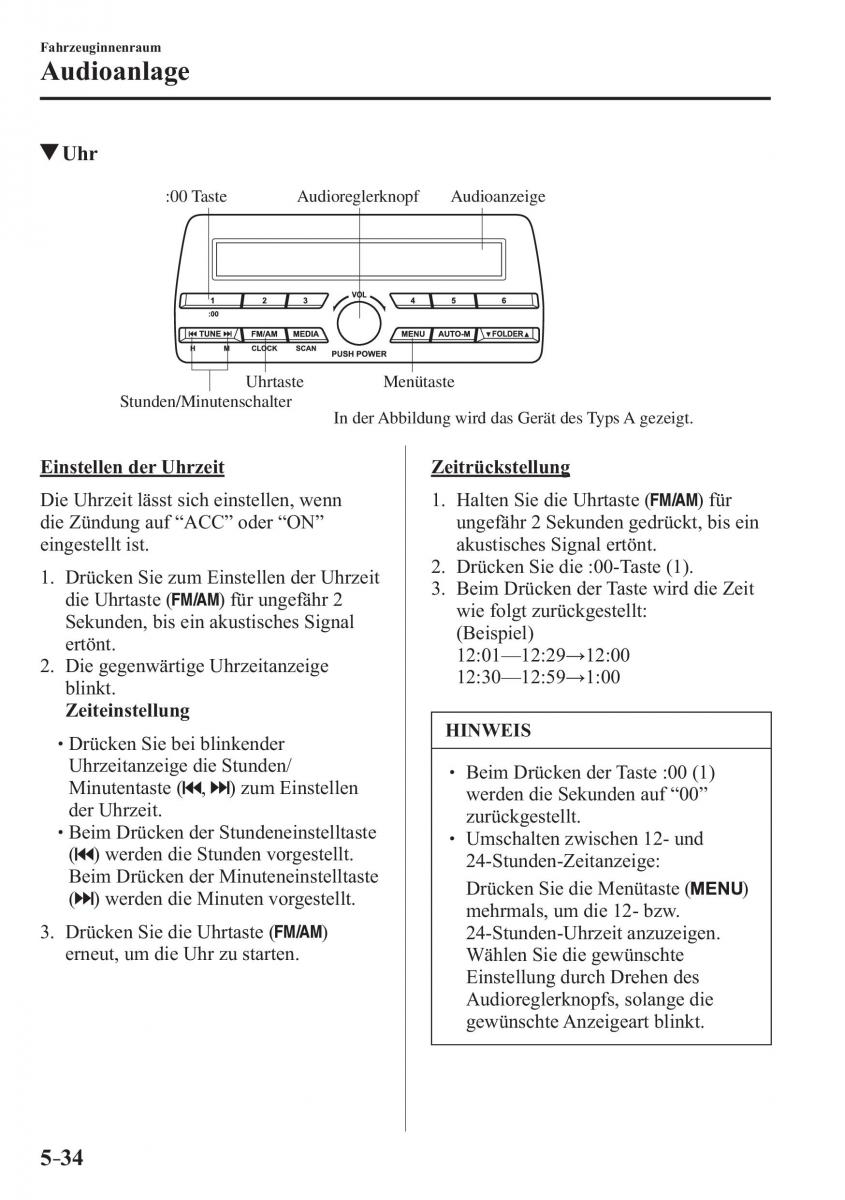 Mazda 2 Demio Handbuch / page 360