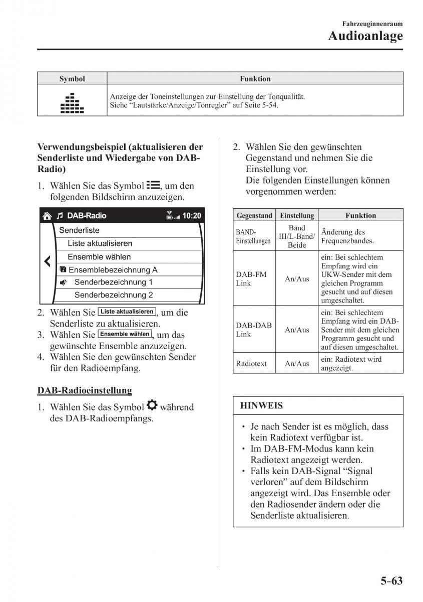 Mazda 2 Demio Handbuch / page 389