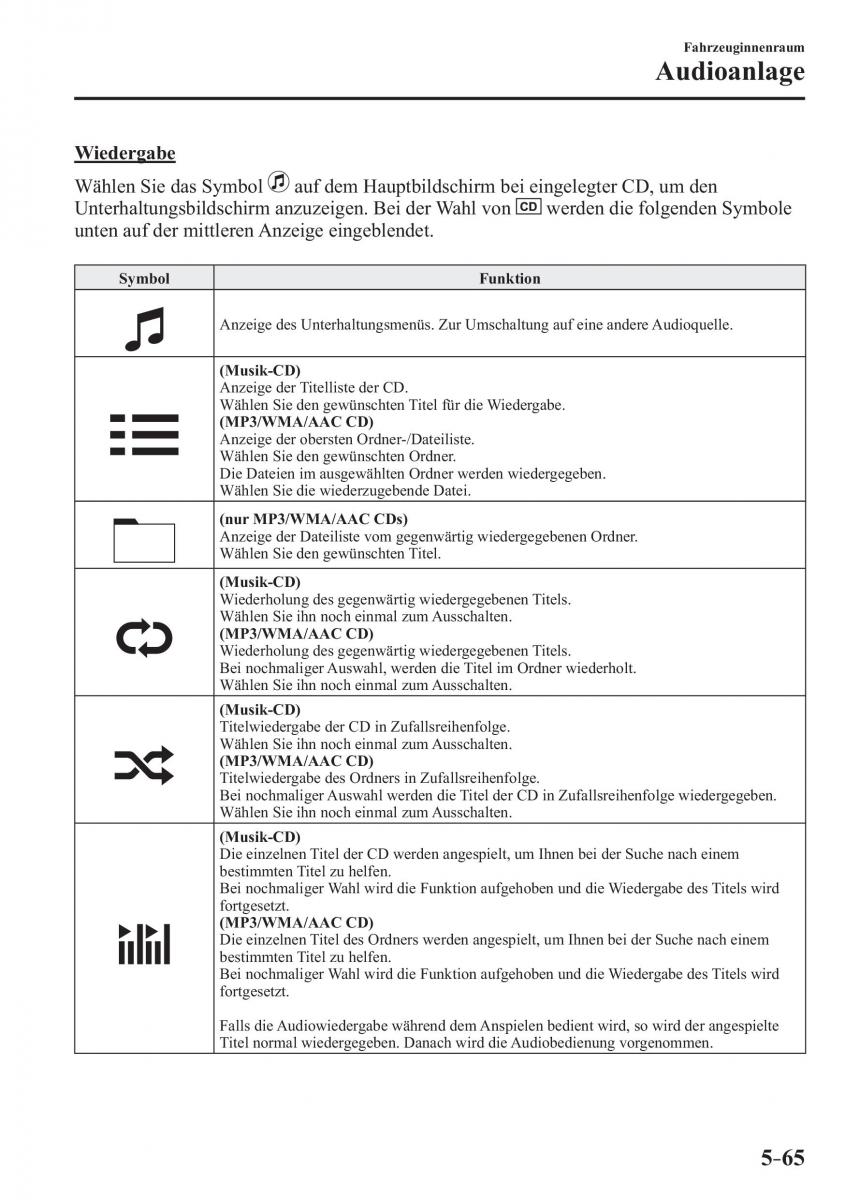 Mazda 2 Demio Handbuch / page 391