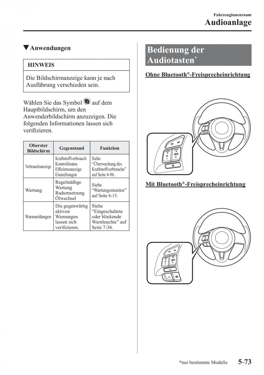 Mazda 2 Demio Handbuch / page 399