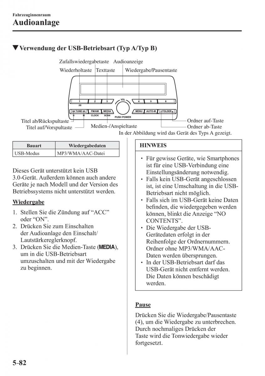 Mazda 2 Demio Handbuch / page 408