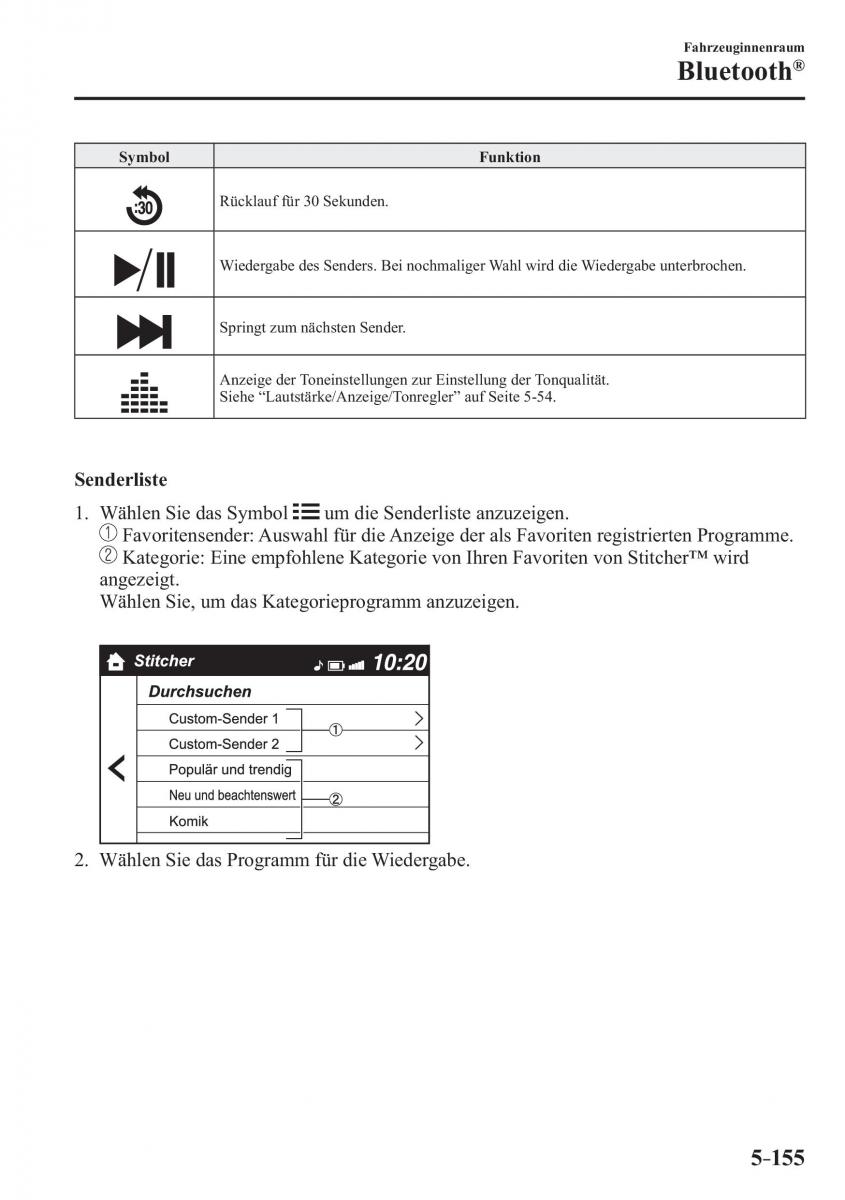 Mazda 2 Demio Handbuch / page 481